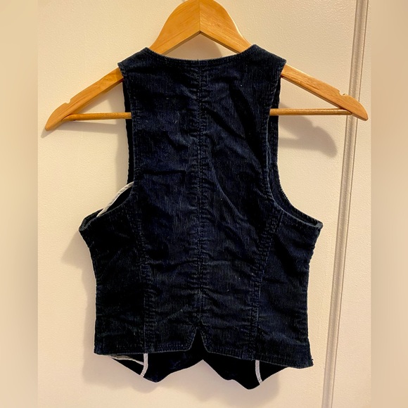 Bitten corduroy vest - Picture 3 of 3